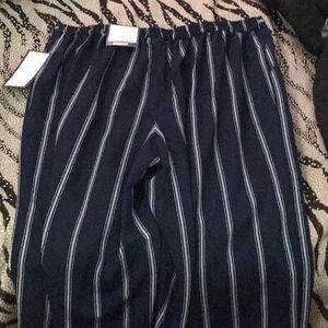 Charter club blue stripe Women’s pants